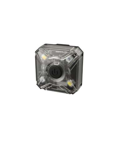 NU05 V2 KIT mini lampe signal 40LM LED blanc et rouge