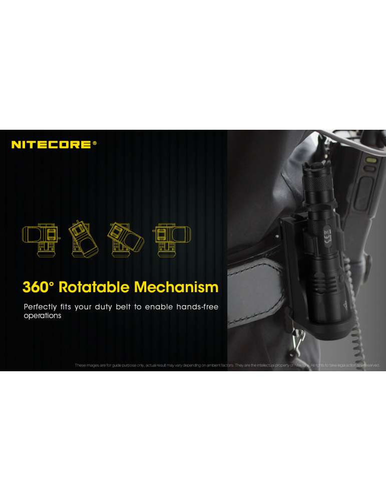 NTH25 solid rotating lamp holster