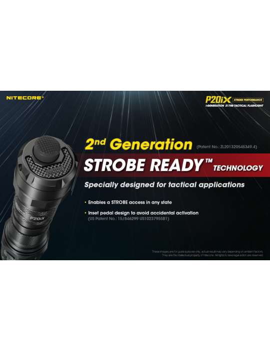 P20iX lampe tactique 4000LM USB C