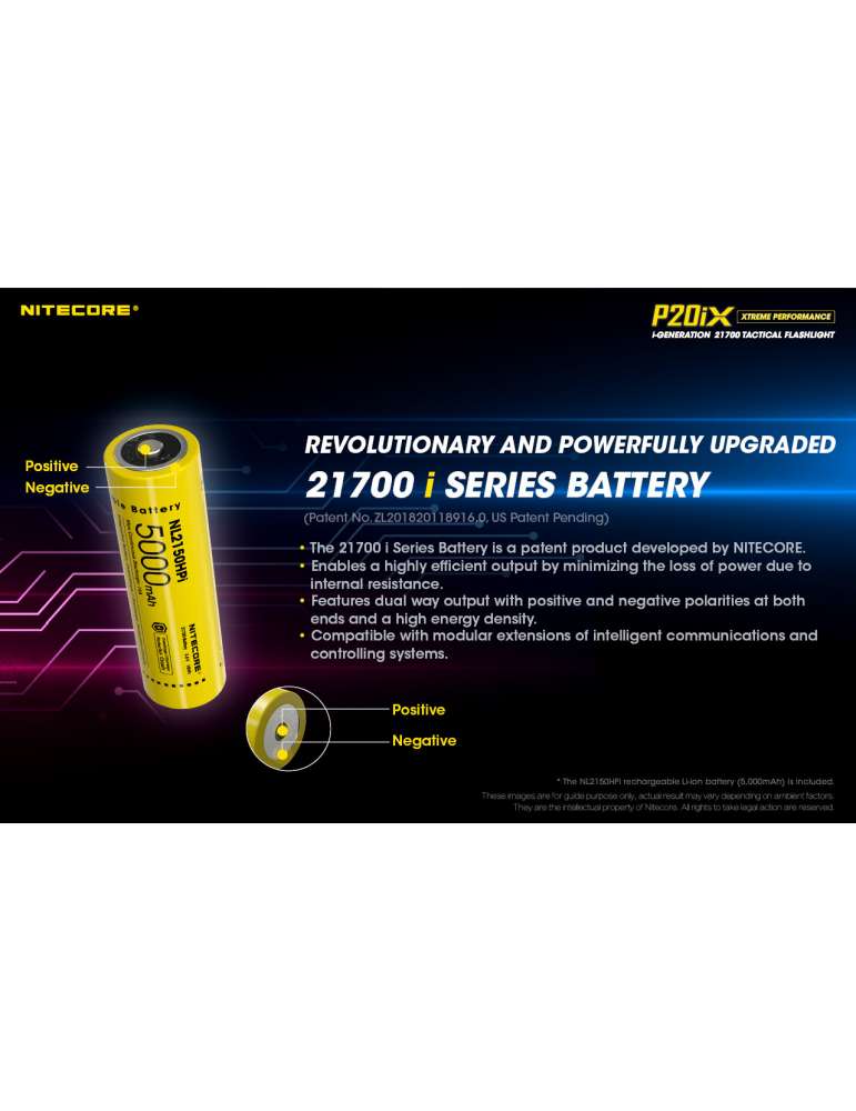 P20iX lampe tactique 4000LM USB C