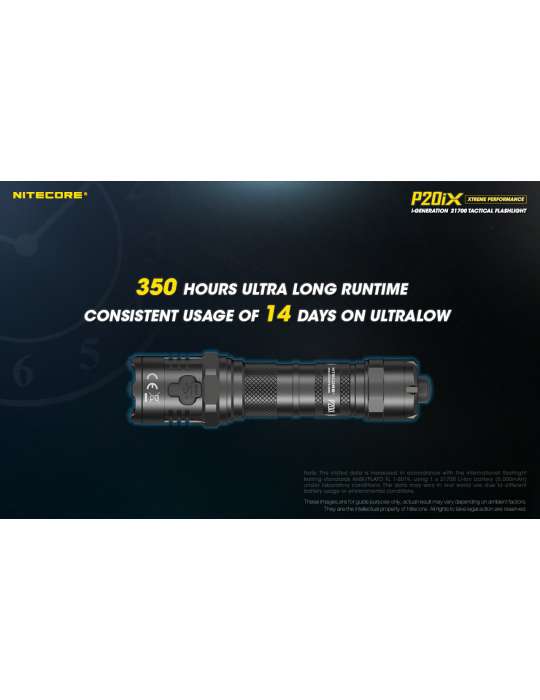 P20iX lampe tactique 4000LM USB C