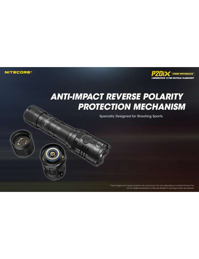 P20iX tactical flashlight 4000LM USB C