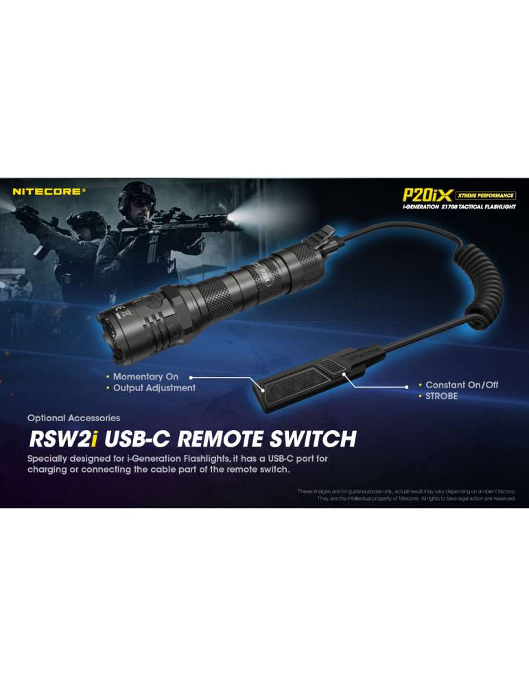 P20iX lampe tactique 4000LM USB C