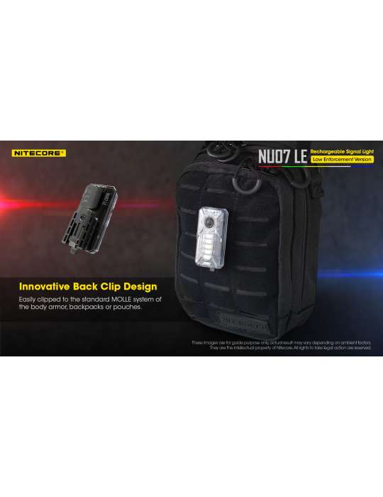 NU07LE mini meerkleurige signaallamp MOLLE ARC-rail voor training en operaties