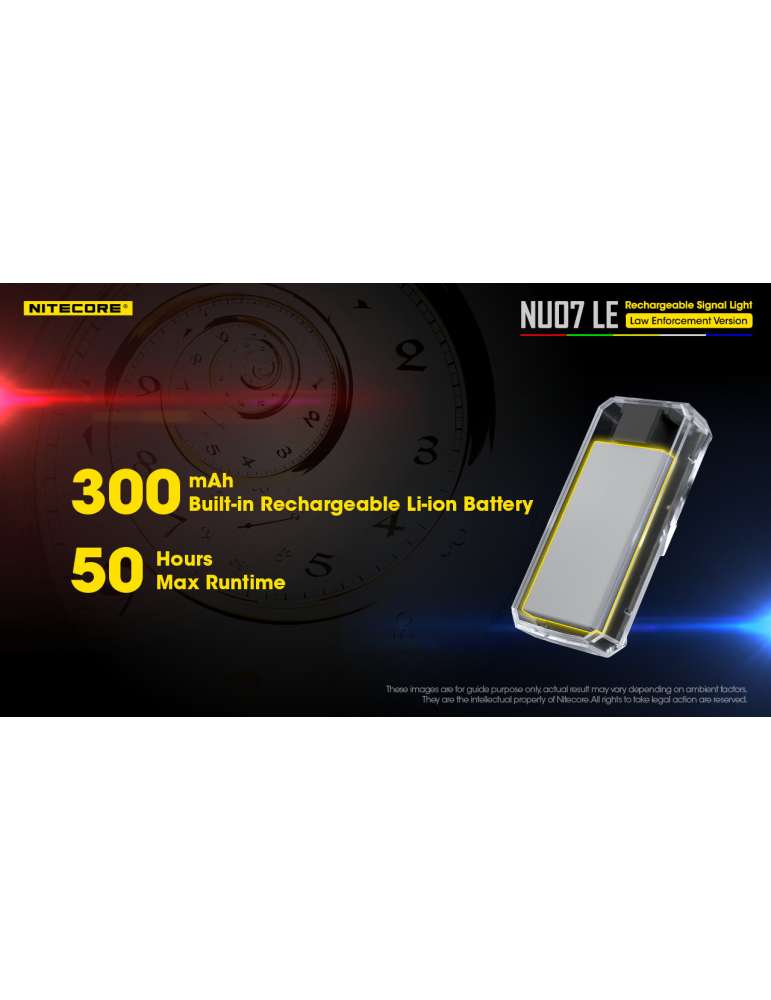 NU07LE mini multi-color signal lamp MOLLE ARC rail for training and operations