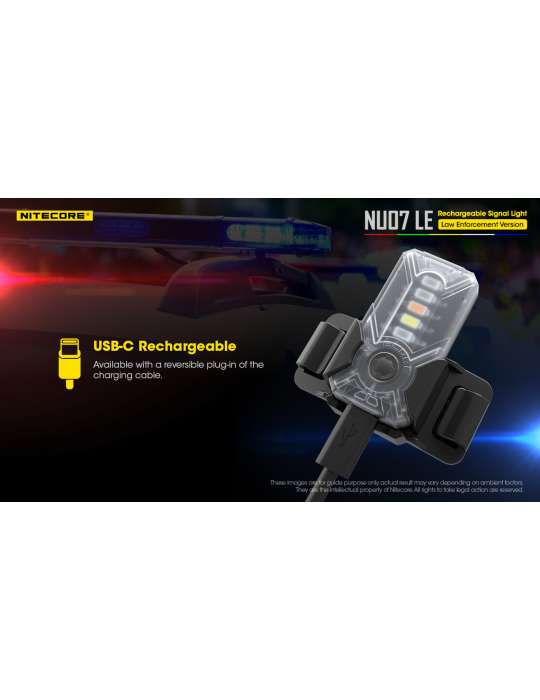 NU07LE mini lampe signal multiples couleurs MOLLE ARC rail pour entrainement et opérations