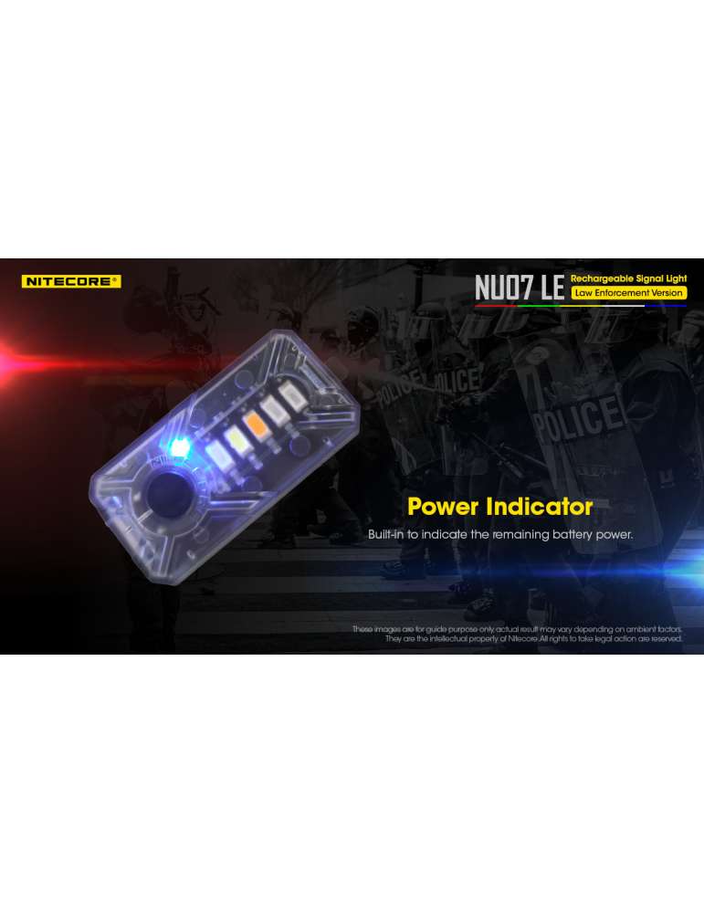 NU07LE mini meerkleurige signaallamp MOLLE ARC-rail voor training en operaties
