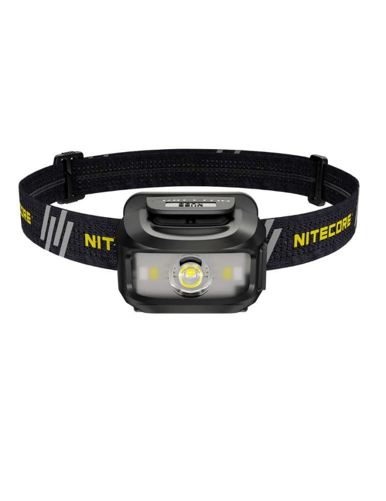 NU35 lampe frontale 460LM rechargeable USB compatible pile AAA