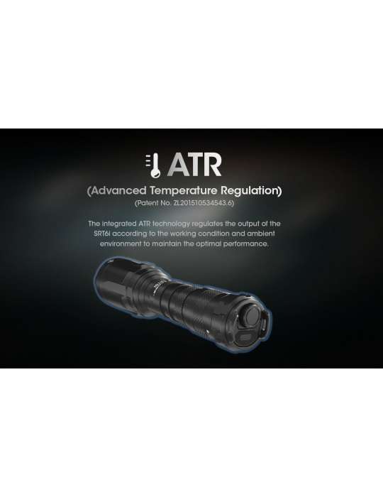 SRT6i dimbare zaklamp 2100LM groot bereik