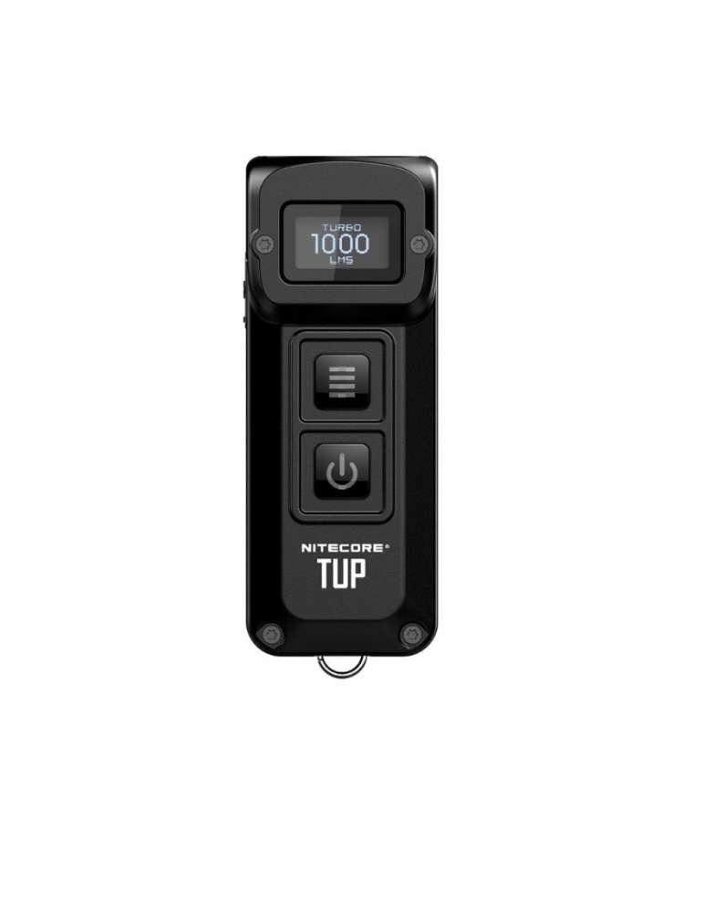 TUP mini lampe porte clé 1000LM rechargeable