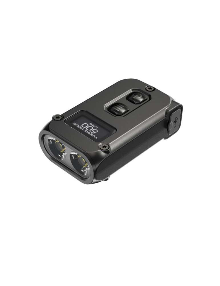 TINI2 mini sleutelhangerlamp 500LM oplaadbaar