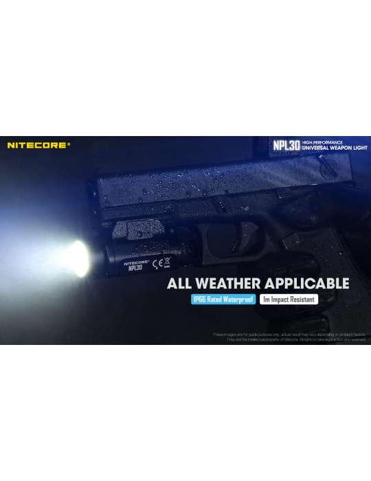 NPL30 pistoolpistoollicht 1200LM