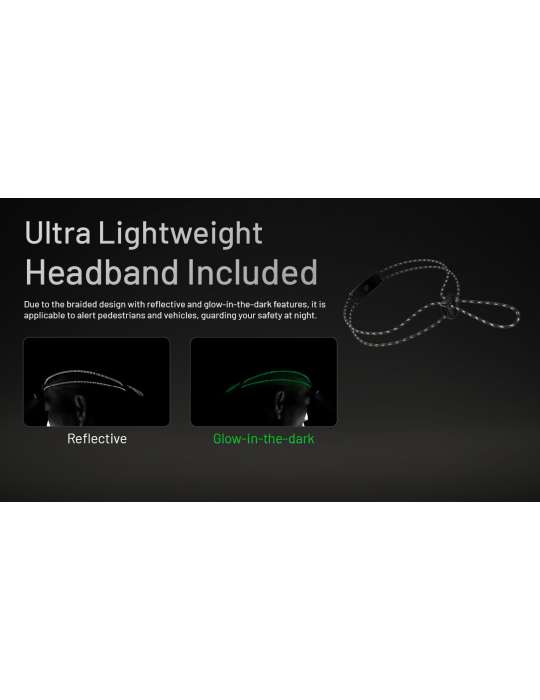 HA11 lampe frontale 240LM pile AA ultra légère