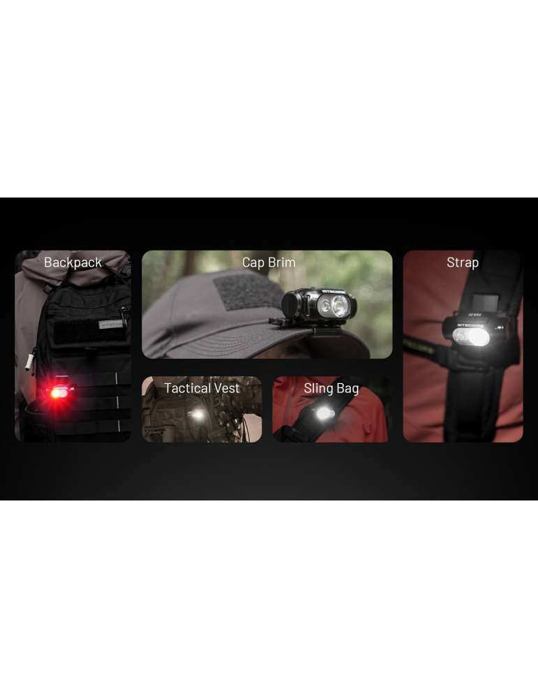 HA11 lampe frontale 240LM pile AA ultra légère