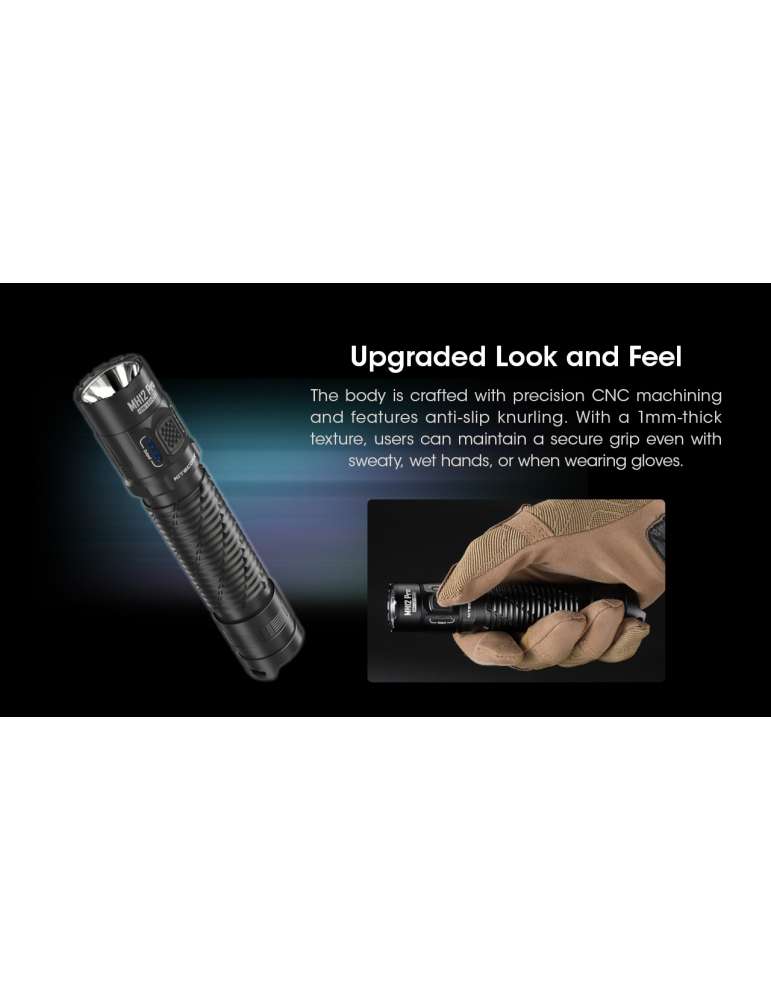 MH12PRO lampe torche 3300LM rechargeable USB indicateur de batterie
