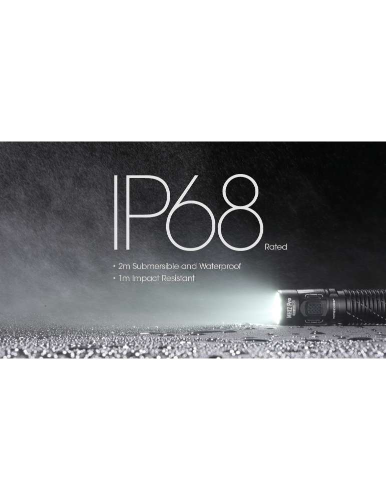 MH12PRO lampe torche 3300LM rechargeable USB indicateur de batterie