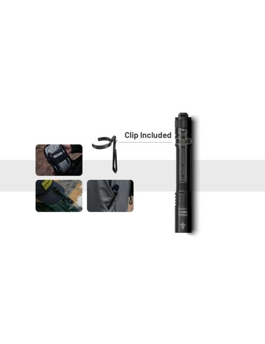 MT2A-PRO rechargeable 1000LM lamp compatible with AA battery