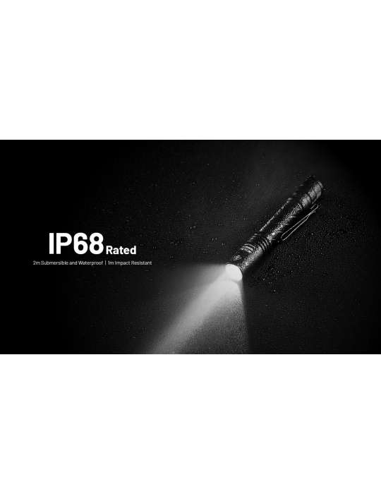 MT2A-PRO rechargeable 1000LM lamp compatible with AA battery