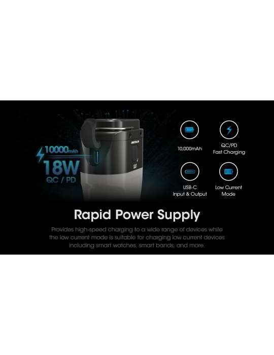 LR70 lampe 3000LM tout-en-un lanterne torche powerbank lampe signal