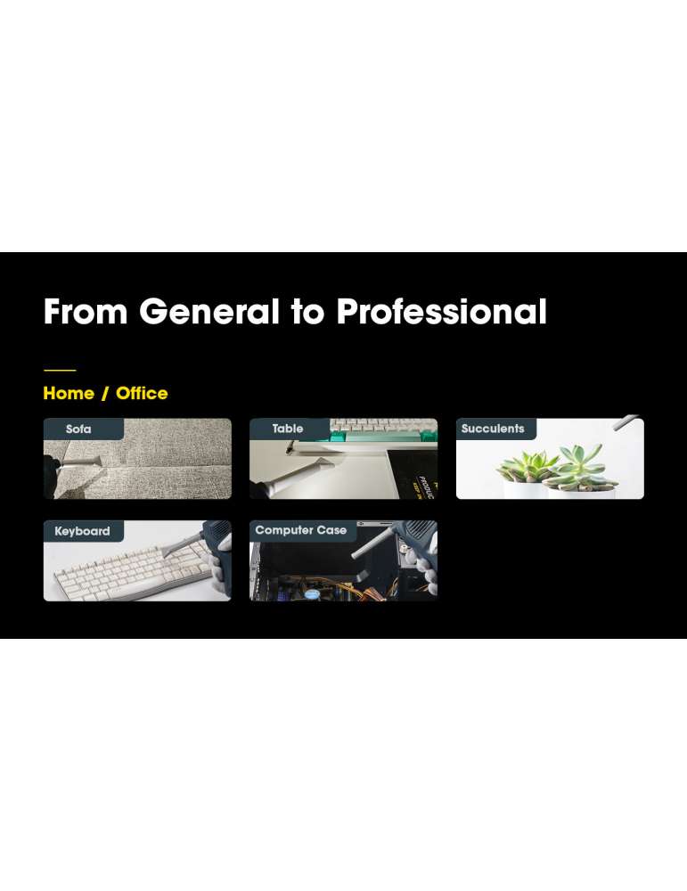 AD10 professionele blowerreiniging van pc's, camera's en consoles