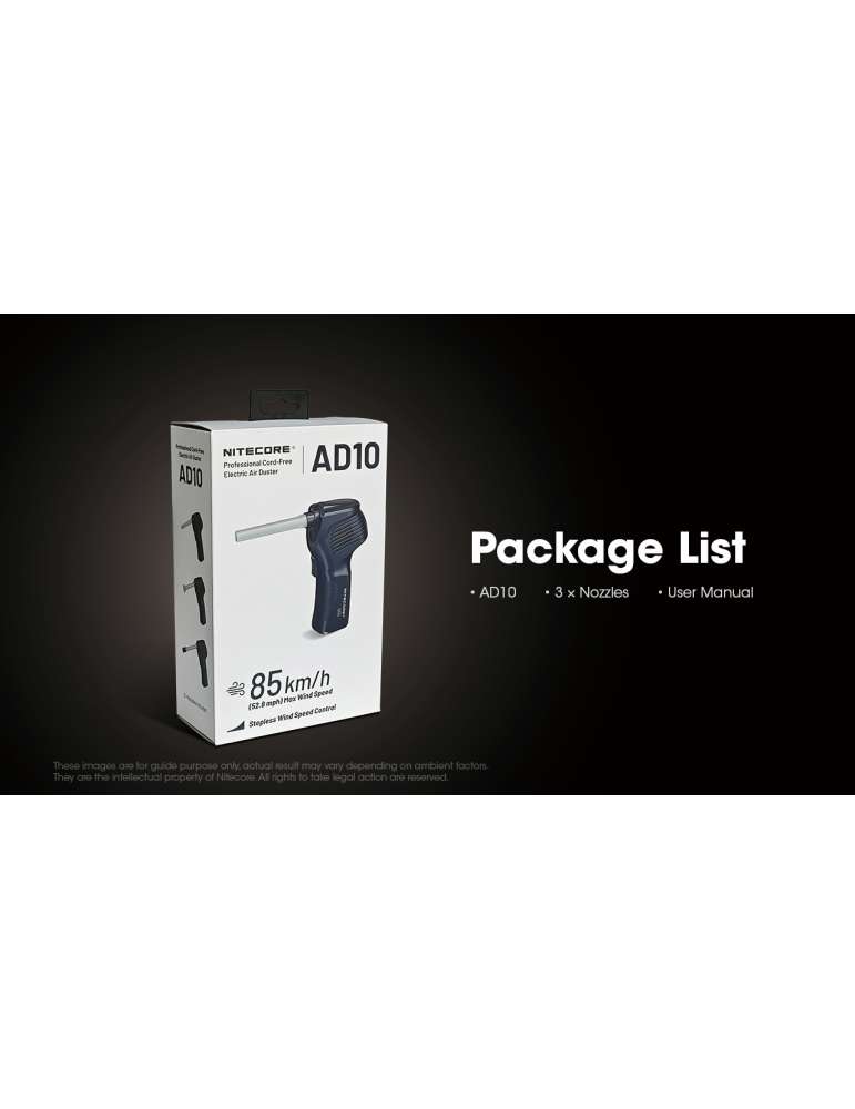 AD10 professionele blowerreiniging van pc's, camera's en consoles