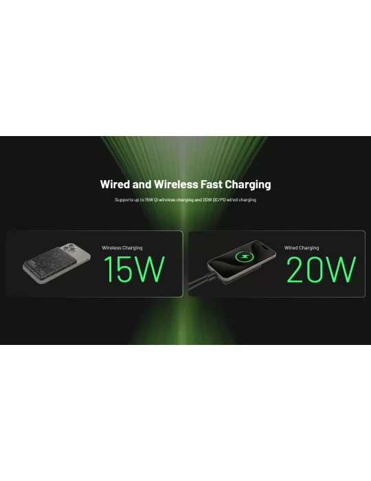 NW5000 batterie 5000mAh aimantée recharge sans fil–NITECORE BELUX
