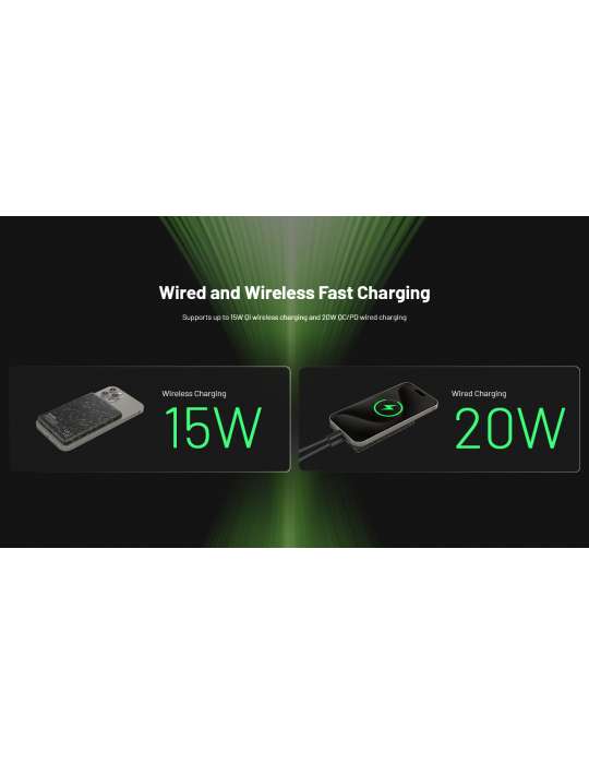 NW5000 battery 5000mAh magnetic wireless charging