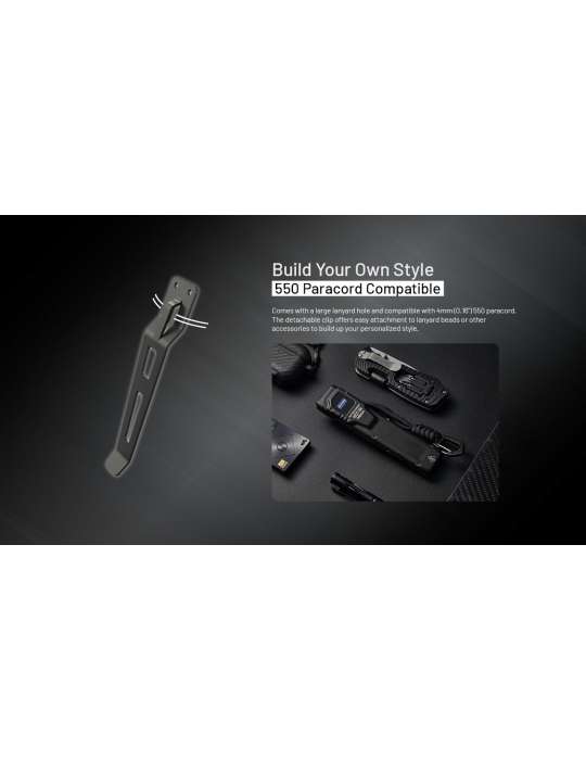 EDC27 UHi 3100LM Slim Flat Flashlight