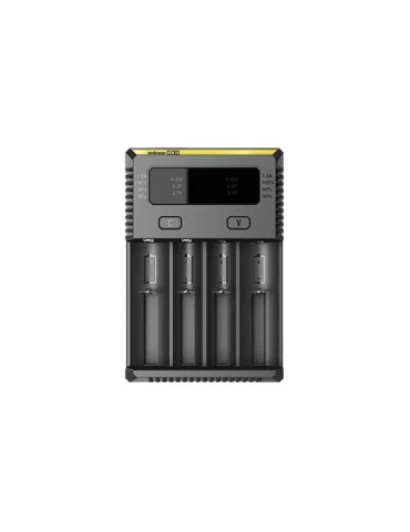 Ci4 chargeur 4 slot USB C 3000mA 18w pour 21700 18650 AA C D