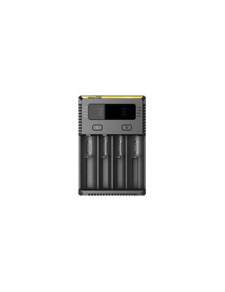 Ci4 chargeur 4 slot USB C 3000mA 18w pour 21700 18650 AA C D