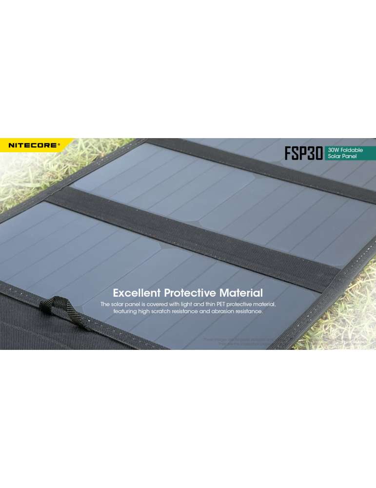 FSP30 portable solar panel 30w usb output for backpack
