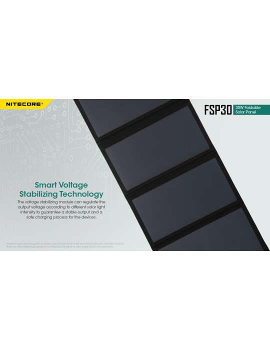 FSP30 portable solar panel 30w usb output for backpack