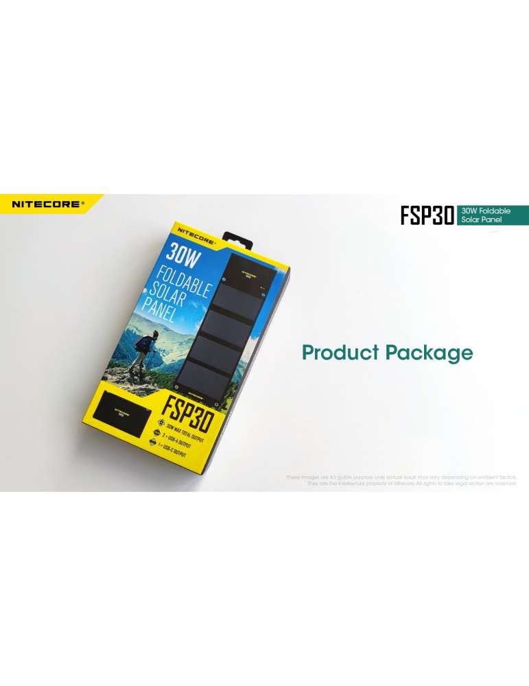 FSP30 panneaux solaire portatif 30w sortie USB pour sac à dos