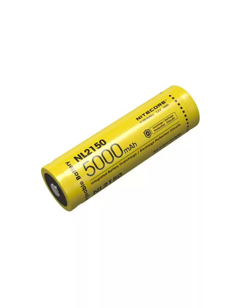NL2150 batterie 21700 lithium 5000mAh rechargeable–NITECORE BELUX