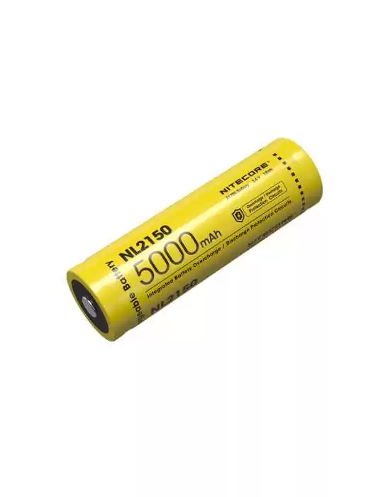 NL2150 battery 21700 lithium 5000mAh rechargeable–NITECORE BELUX