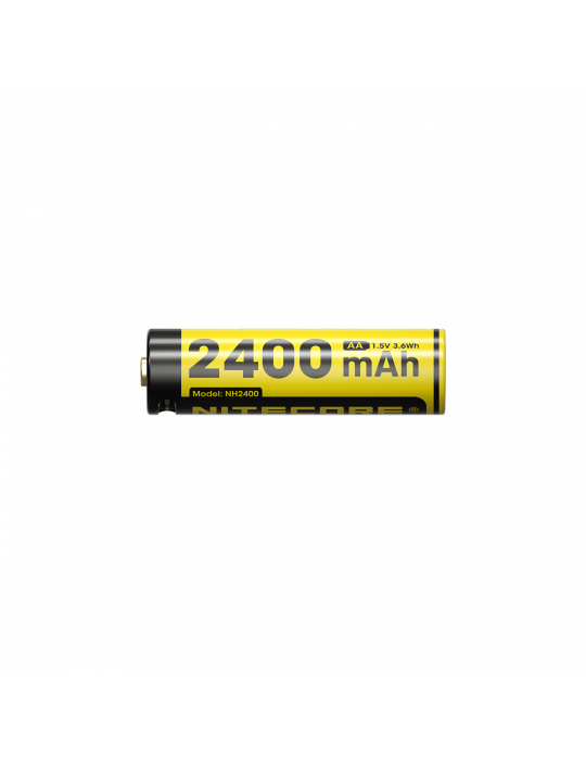 NH2400 4 piles AA 1.5V rechargeable USB 2400mAh
