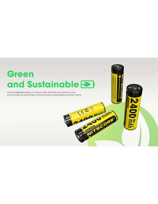 NH2400 4 piles AA 1.5V rechargeable USB 2400mAh