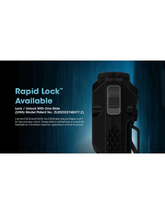 EDC29 lampe fine 6500LM Rechargeable