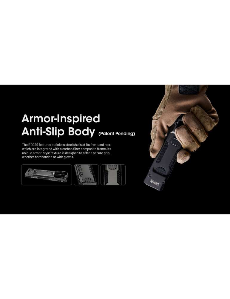 EDC29 lampe fine 6500LM Rechargeable