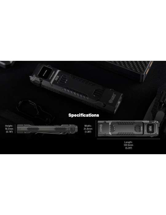 EDC29 lampe fine 6500LM Rechargeable
