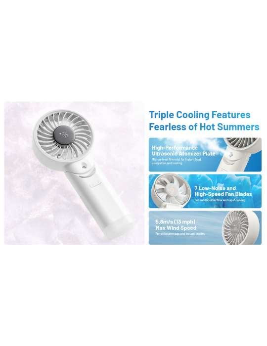 Izzcool30 Foldable Misting Air Conditioner Fan