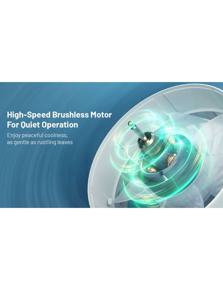 Izzcool30 Ventilateur climatiseur pliable à brumisation