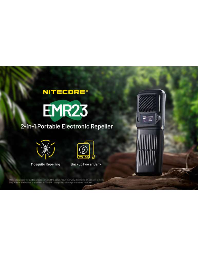 EMR23 anti-moustique portatif et powerbank 8000mAh