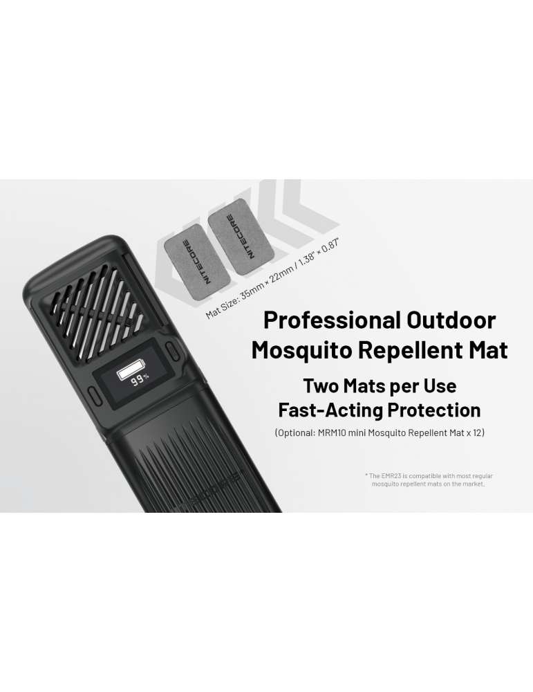 EMR23 anti-moustique portatif et powerbank 8000mAh