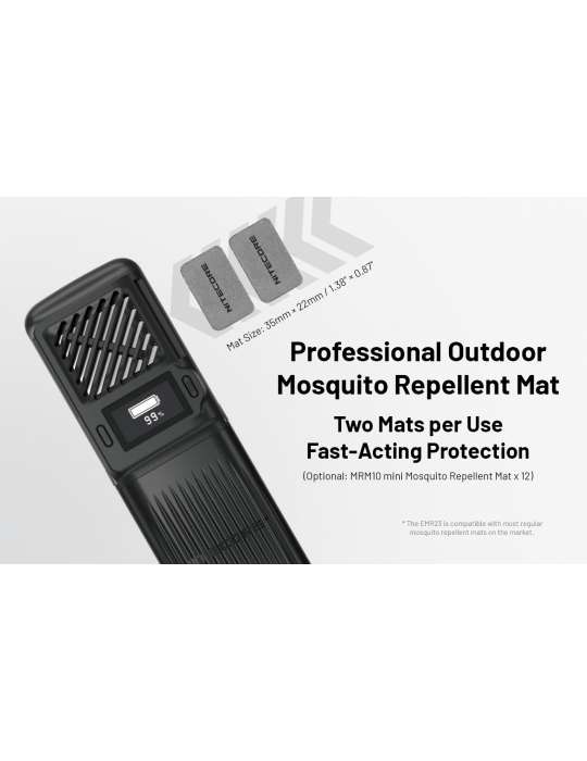 EMR23 anti-moustique portatif et powerbank 8000mAh
