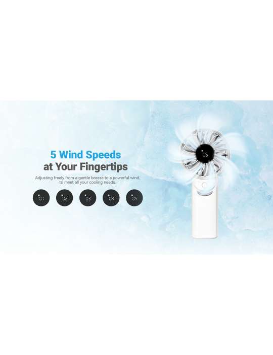 NEF03PRO Ventilateur portatif pliable silencieux