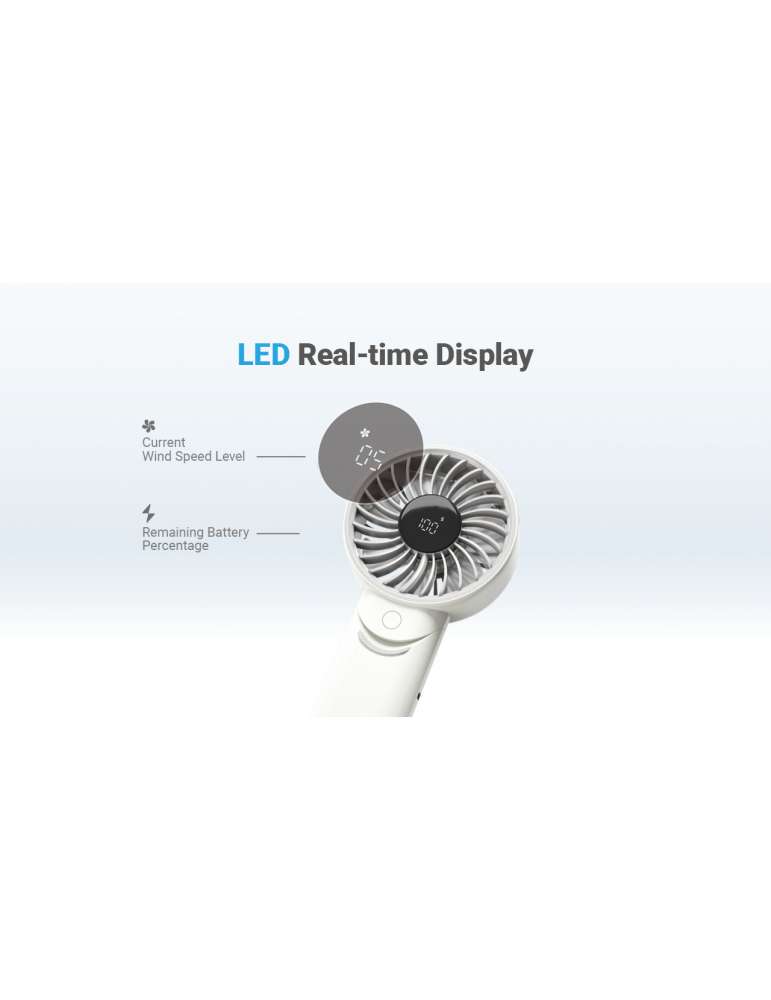 NEF03PRO Ventilateur portatif pliable silencieux