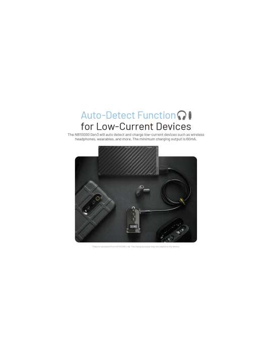 NB10000GEN3 powerbank 10000mAh ultra-light carbon fiber