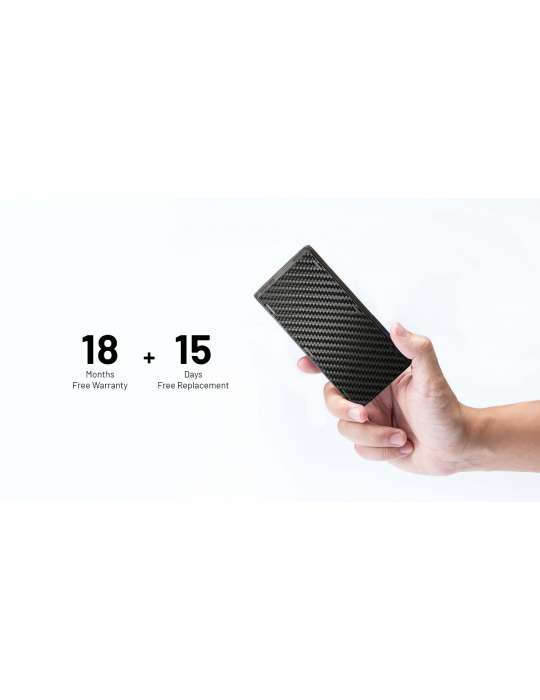 NB10000GEN3 powerbank 10000mAh ultra-light carbon fiber
