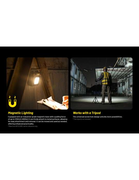 NWL30 lampe de chantier et outdoor 3000LM powerbank et anti-moustiques